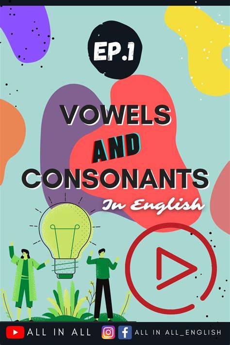 Vowels And Consonants In English Consonant Vowel Consonant Consonant Vowel