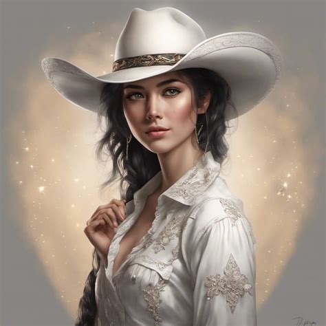 Download Ai Generated Cowgirl Woman Royalty Free Stock Illustration Image Pixabay