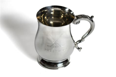 Pewter Pint Tankard - with free personalisation - Prestwick Golf Club Professional Shop