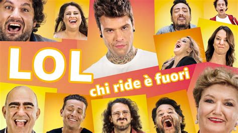 LOL Chi ride è fuori svelato il cast dello show comico in arrivo su