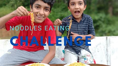 Eating Challenge Noodles Eating Challenging By Rasal V S Adil