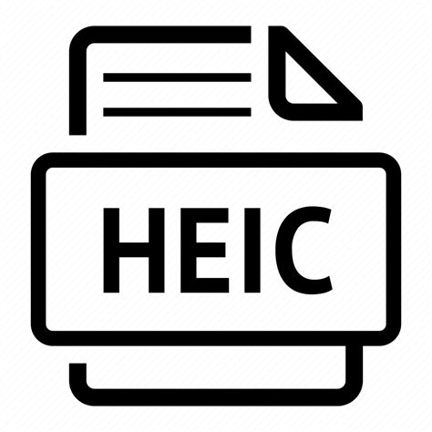 Document Extension File File Type Format Heic Type Icon