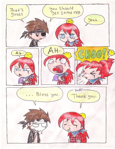 The Sneeze comic by Zerochan923600 on DeviantArt