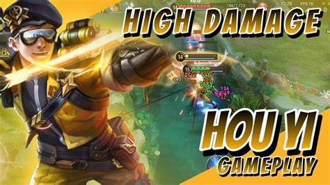 Hou Yi Farm Lane Gameplay Triple Target Damage Marksman Honor Of