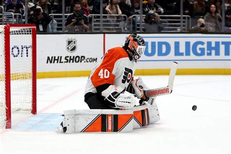 Breaking Flyers Place Struggling Goalie On Waivers The Hockey News