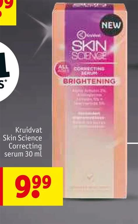 Kruidvat Skin Science Correcting Serum 30 Ml Aanbieding Bij Kruidvat