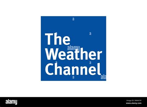 The Weather Channel, Logo, White Background Stock Photo - Alamy