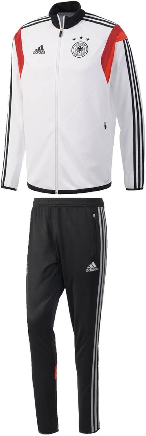 Adidas Trainingsanzug DFB Fanshop Deutschland White Black XS D83032