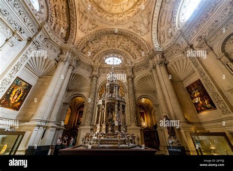 Sevilla Cathedral Painting Fotos Und Bildmaterial In Hoher Aufl Sung