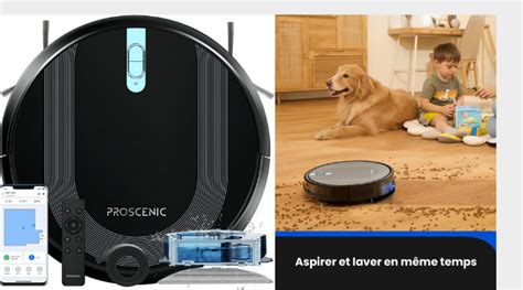 Révolutionnez Votre Ménage avec le Proscenic 850T Aspirateur Robot et