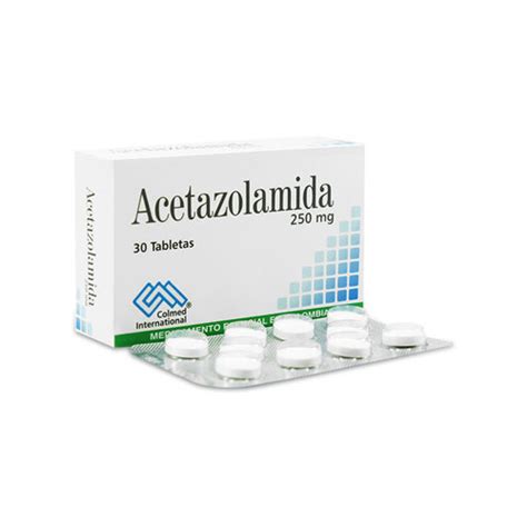 Acetazolamida Mg Colmed Caja X Tabs Farmavida Droguer A