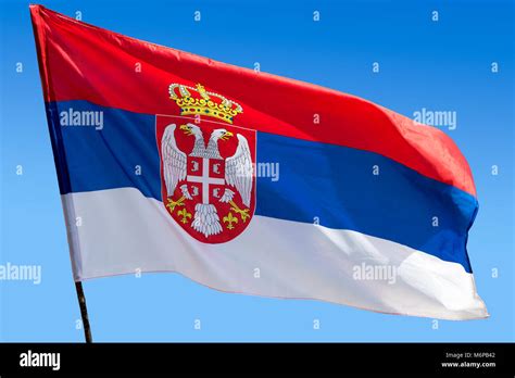 Serbian Flag Hi Res Stock Photography And Images Alamy