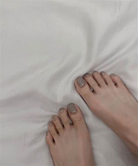 Mong Chan Mau Xam A C Gel Toe Nails Acrylic Toe Nails