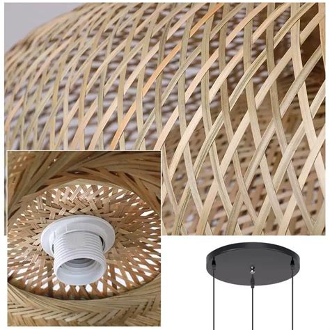 Wicker Ceiling Light Shades | The Wicker Home®