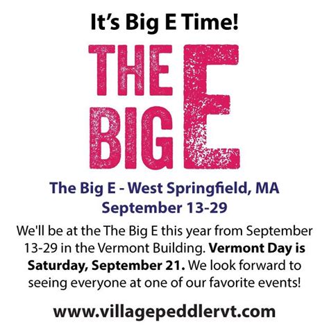 Join Us At The Big E New Englands Great State Fair