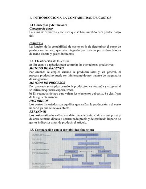 PDF Temario Y Pdf Contabilidad De Costos Programas Cursos Y