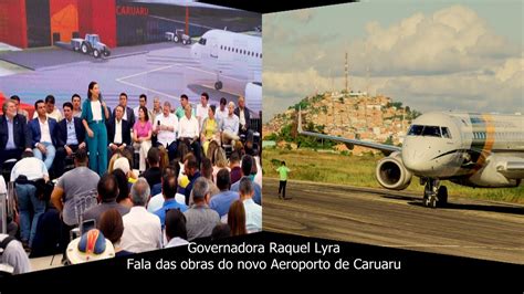 Raquel Lyra E O Novo Aeroporto De Caruaru YouTube