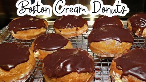 How To Make YUMMY Tim Hortons Style Boston Cream Donuts YouTube