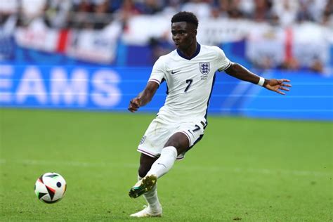 Arsenal S Bukayo Saka Shares One Word Reaction After Dramatic England Win