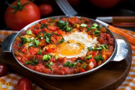 Shakshuka Is A Great Meal That Pairs Abundant Tomatoes And Peppers With