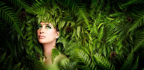 Organic beauty on Behance