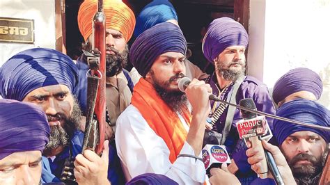 Amritpal Singh To Contest Khadoor Sahib Lok Sabha Seat From Jail