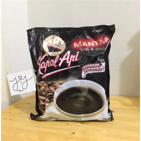 Jual Kopi Kapal Api Gula Rasa Mantap 30 Sachet Shopee Indonesia