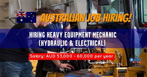 Hiring Heavy Equipment Mechanic Hydraulic And Electrical For Just