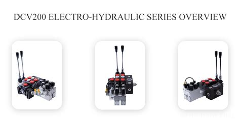 V Lvula De Control Direccional Electrohidr Ulica Dcv Bxhs Hydraulic