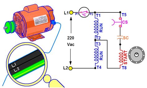 Diagrama De Conexion Motor Monofasico Weg Monofasico Explodi