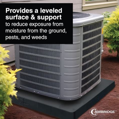 Cambridge Resources 32 In W X 3 In H Central Air Conditioner Condenser