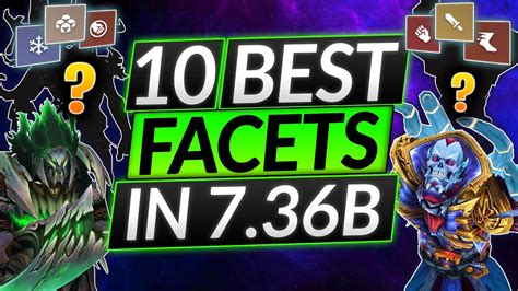 Top 10 Hero Facets In 7 36b Best Heroes To Gain Mmr Dota 2 Meta Guide Youtube