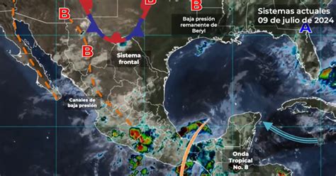 Alertan Por Onda Tropical Número 8 Que Causará Lluvias Intensas En