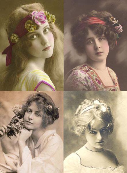 The Softer More Casual Hairstyles Of The Edwardian Era Victorian Women