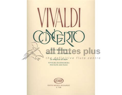 Vivaldi Concerto In F Major Rv Flute And Piano