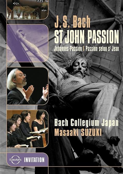 Masaaki Suzuki Bach St John Passion Dvd