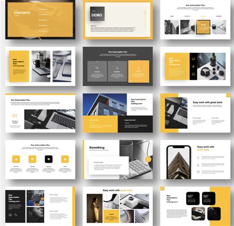 Clean Minimalist Powerpoint Template