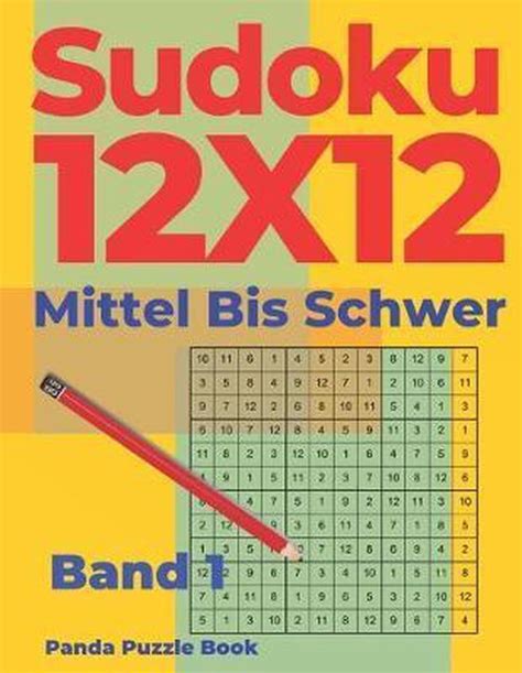 Band Sudoku X Mittel Bis Schwer Band Panda Puzzle Book