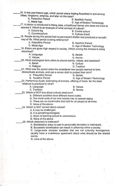 Solved Understanding Culture Society And Politics Summative