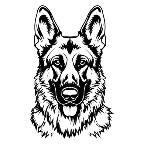 German Shepherd Nose Vectors And Illustrations For Free Download
