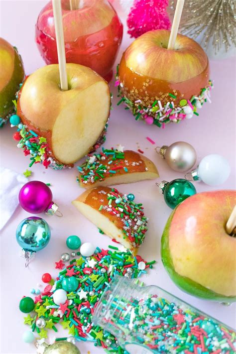 Christmas Candy Apples Club Crafted Recipe Candy Apples Christmas Candy Candy Coating