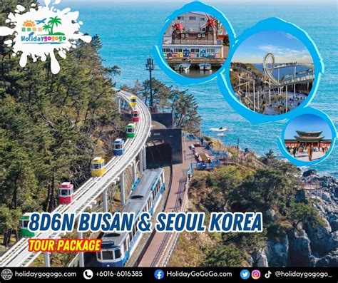 (2024 Promo) 8d6n Busan & Seoul Korea Tour Package - HolidayGoGoGo