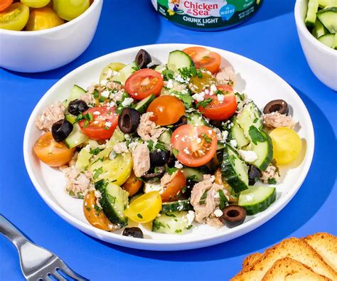 Mediterranean Tuna Salad Chicken Of The Sea