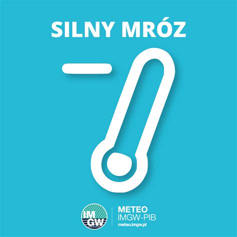 Imgw Pib Meteo Polska On Twitter Imgw Ostrzega Przed Silnym Mrozem