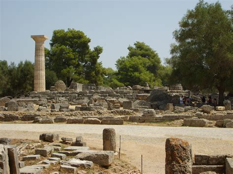 Olympia Greece Sito Archeologico Olimpia Grecia