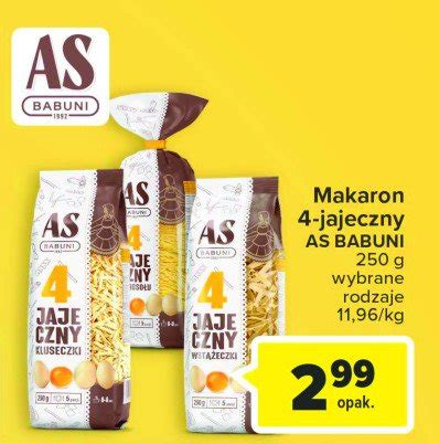 Makaron Jajeczny Kluseczki As Babuni Cena Promocje Opinie