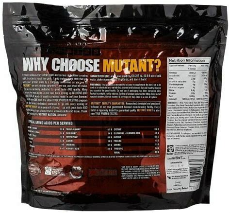 Mutant whey protein - Sports shop | Jays Health & Fitness UK