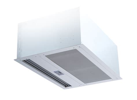 recessed air curtain vestibule exception air curtain berner