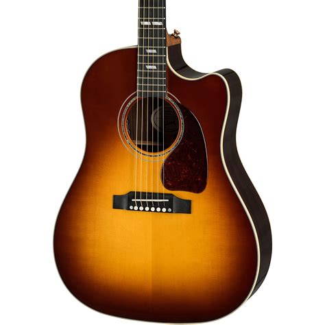 Gibson J-45 Modern Rosewood Acoustic-Electric Guitar Rosewood Burst ...