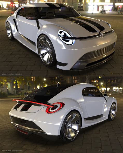 Volkswagen Beetle Electric Concept Looks Perfect - autoevolution